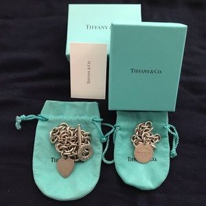 Tiffany & Co. sterling silver necklace and bracelet. #classic #original